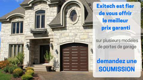 Les spécialistes des portes Exitech inc. Les spécialistes des portes Exitech inc.